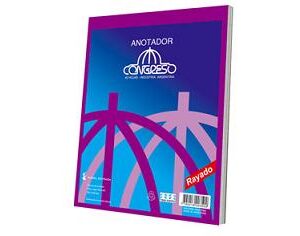 BLOCK CONGRESO ANOTADOR X 40H R AYADO (501001)