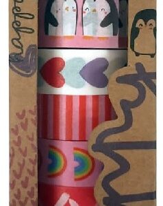 WASHI TAPE BOX IBICO X8U 5MTS HAPPY (055764)