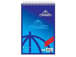 BLOCK CONGRESO ESQUELA A5 X80 H.C/ESP RAYADO (501017)