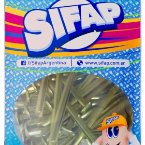 BROCHE SIFAP DORADO MARIPOSA Nº12 DOYPACK X 100U. (2500600012)