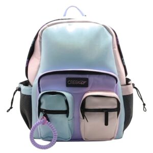 MOCHILA CRESKO BLACK & WHITE ESPALDA 16" (CK317)