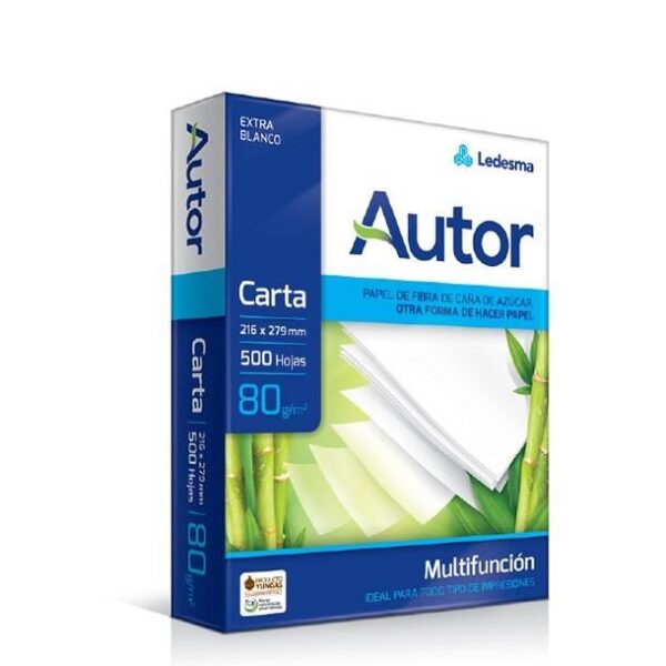 RESMA LEDESMA AUTOR 80 GRS CARTA  (101089)