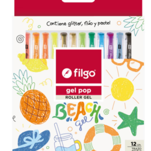 BOLIGRAFO ROLLER FILGO GEL POP BEACH X12U (GP-E12-BEACH)