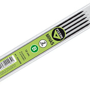 MINA PIZZINI 2MM 2B X6U. (S203002B)