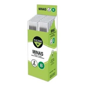 MINA PIZZINI 2MM B X6. (S20300B)