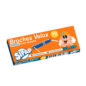 BROCHE NEPACO SIFAP VELOX PLASTICO X 50U. (2700100100)