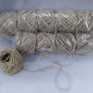 HILO TODOTEX SISAL NATURAL GRUESO CHICO 10 OVILLOS DE 80GR (351)