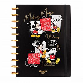 CUADERNO MOOVING LOOPS MICKEY CARTA X 80 HJS RAYADO (1711121)