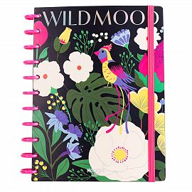 CUADERNO MOOVING LOOPS CARTA X 80 HJS RAYADO (1711132)