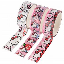 WASHI TAPE MOOVING HELLO KITTY 15 MM 3 MTS. X 3 U. (1652110102)
