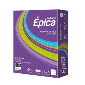 REPUESTO ESCOLAR EPICA 480H CUADRICULADO (105842)