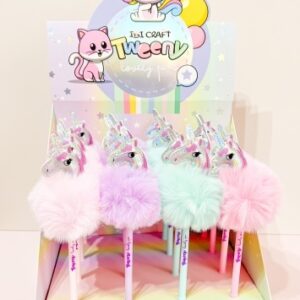 BOLIGRAFO IBI CRAFT TWEENY UNICORNIO EXHIBIDOR X16U C/U (070250)