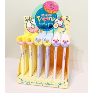 BOLIGRAFO IBI CRAFT TWEENY BORRABLE DONUTS EXHIBIDOR X36U C/U (070272)