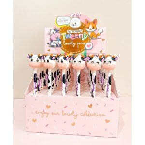 BOLIGRAFO IBI CRAFT TWEENY BORRABLE COW EXHIBIDOR X36U C/U (070212)