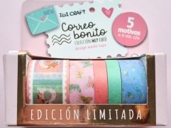 WASHI TAPE IBI CRAFT CORREO BONITO X5U 4 MTS (055774)