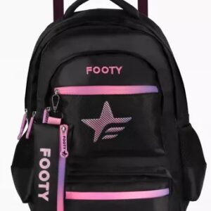 MOCHILA FOOTY KIDS STAR C/CANOPLA 18" C/CARRO (F1041)