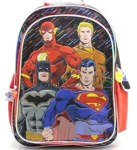 MOCHILA CRESKO LIGA DE LA JUSTICIA 18" ESPALDA (LJ191)