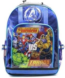 MOCHILA CRESKO AVENGERS VS THANOS 18" ESPALDA (SP043)