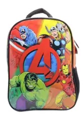 MOCHILA CRESKO MARVEL AVENGERS 12" ESPALDA (SP033)