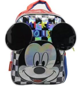 MOCHILA CRESKO DISNEY JUNIOR MICKEY HOLOGRAFICA 12" ESPALDA ( KM107) 009262653572