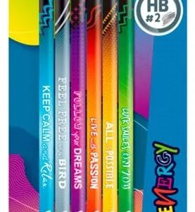 LAPIZ MAPED GRAFFITO ENERGY C/GOMA BLISTER X6 (852000)