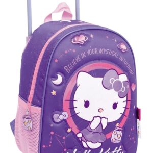 MOCHILA WABRO HELLO KITTY MYSTICAL C/R  12" (74308)