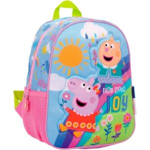 MOCHILA WABRO PEPPA PIG ESPALDA 12" (55405)