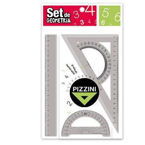 SET GEOMETRIA PIZZINI X3 PIEZAS (4203)