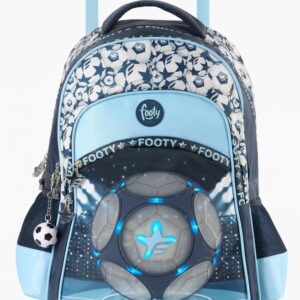 MOCHILA FOOTY CHAMPION C/LUZ LED 18" C/R (F2211)