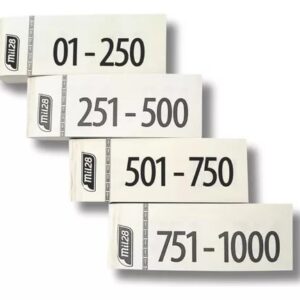 TALONARIO 1028 GUARDARROPA 1-1000