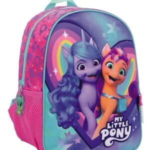 MOCHILA WABRO MY LITTLE PONY HEART ESPALDA 12" (73204)