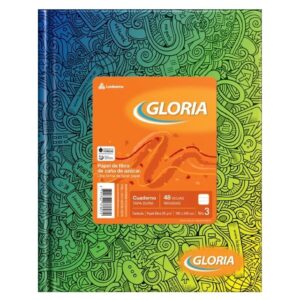 CUADERNO GLORIA N3° FANTASIA 48H RAYADO (102589)