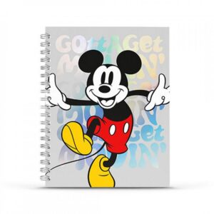 CUADERNO MOOVING MICKEY AND FRIENDS 16X21 X80H= (1205253)