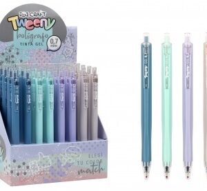 BOLIGRAFO IBI CRAFT TWEENY GEL 0.7MM EXHIBIDOR X40U C/U (70501)