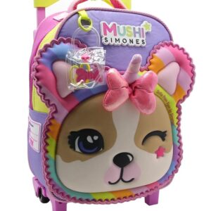 MOCHILA CRESKO SIMONES C/LLAVERO 12" C/CARRO (SI910)