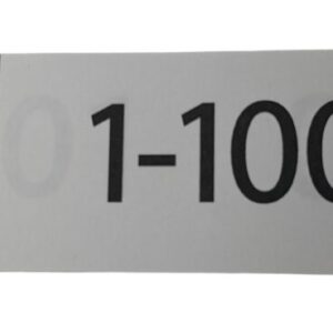 TALONARIO 1028 GUARDARROPA 1-100