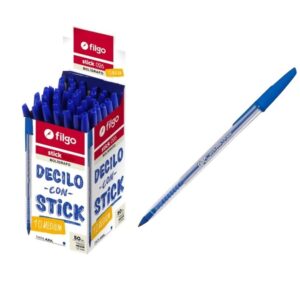 BOLIGRAFO FILGO STICK 024 1MM X50 A/N/V/R (SKC10)