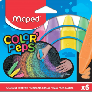 TIZAS MAPED PARA ACERAS ESTUCHE X6 (936010)
