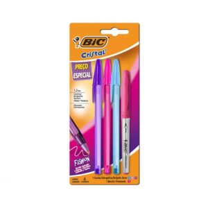 KIT BIC CRISTAL FASHION + MARCADOR PERMANENTE (9352711)