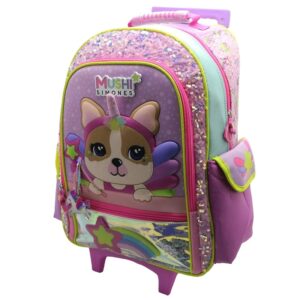 MOCHILA CRESKO SIMONES ESTRELLA FUGAZ C/CARRO 18" (SI920)