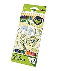 LAPIZ COLOR PIZZINI RESINA LARGOS X12U (LRL2712)