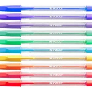 BOLIGRAFO EZCO MESH SURTIDO X 10U.