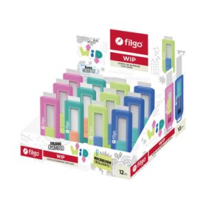 GOMA DE BORRAR FILGO C/GUIA WIP X12 C/U. (ER4010-D12-SUR)
