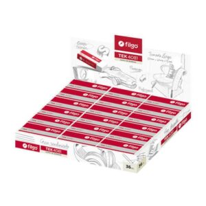 GOMA DE BORRAR FILGO TEK 4081 LARGE X36U. (ER4081-D36)