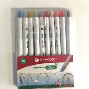 MARCADORES SKYCOLOR CLICK X10U. (JJ102316)