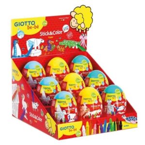 SET GIOTTO BEBE HUEVO STICK AND COLOR (472700)