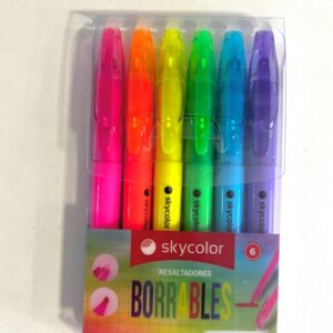 RESALTADORES BORRABLES SKYCOLOR X6U (JJ205360)