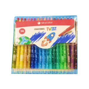 CRAYONES SKYCOLOR TWIST X36U (JJ10407A-36)