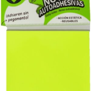 NOTAS ESTATICA PIZZINI TRASLUCIDA 75X75X50 FLUO (NAE757550FAM)