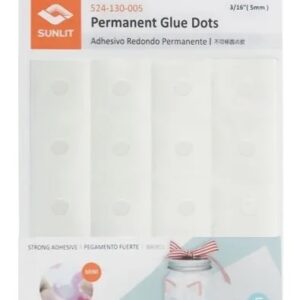 ADHESIVO IBI CRAFT EN PUNTOS 5MM X100U (40310)